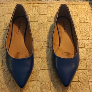 Size 10 Blue Flats